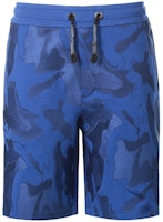 Emporio Armani Camo Embroidered Casual Shorts Navy Blue. 3K1P92-1JDSZ-F960 Emporio Armani Camo Embroidered Casual Shorts Navy Blue. 3K1P92-1JDSZ-F960