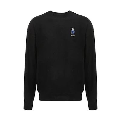 EMPORIO ARMANI Cartoon Pattern Jacquard Crewneck Pullover Sweater 3L1MXH-1MUUZ-0920