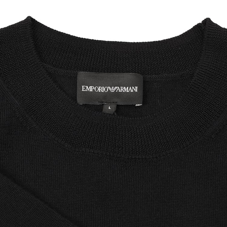 Purchase EMPORIO ARMANI Corak Kartun Jacquard Crewneck Pullover Sweater 3L1MXH-1MUUZ-0920
