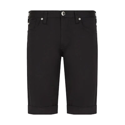 Emporio Armani Classic Eagle Logo Black Casual Shorts. 8N1PA6-1NJ7Z-0999