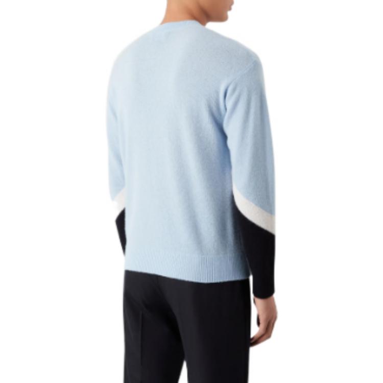 Purchase Jersey Cuello Redondo Emporio Armani Color-Block Azul Claro. 3R1MX61-MDTZ1-0708