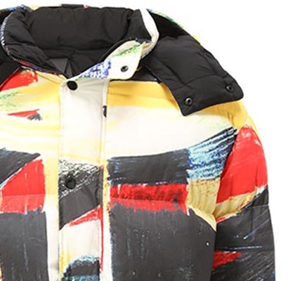 EMPORIO ARMANI Chaqueta Acolchada con Capucha Multicolor Colorblock. 6K1BE7-1NQYZ-F161 Sizing EMPORIO ARMANI Chaqueta Acolchada con Capucha Multicolor Colorblock. 6K1BE7-1NQYZ-F161