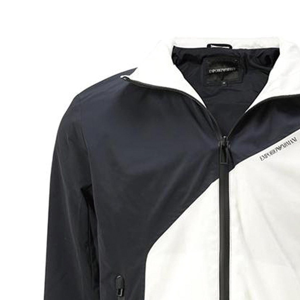 Emporio Armani  Colorblock Logo Zip-Up Jacket Multicolor. 3L1BC8-1NDBZ-F949 圖 6