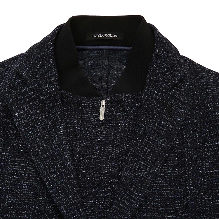 Emporio Armani  Colorblock Single-Breasted Blazer Jacket - Blue 91G56S-91S65-921 圖 4