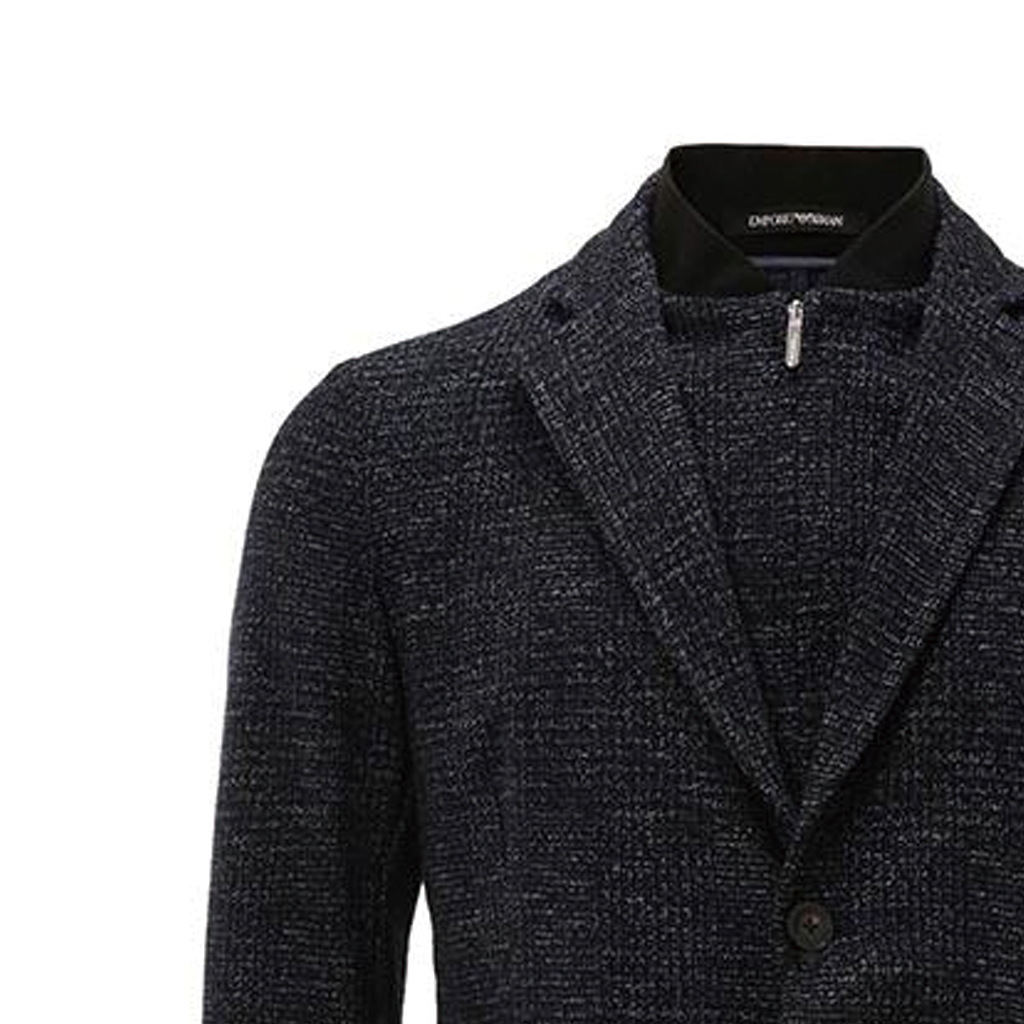 Emporio Armani  Colorblock Single-Breasted Blazer Jacket - Blue 91G56S-91S65-921 圖 6