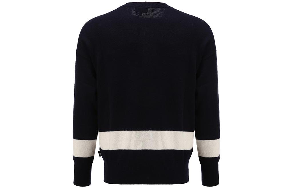 Emporio Armani  Colorblock Striped Crewneck Sweater. 6K1MX4-1MPUZ-0920 圖 3