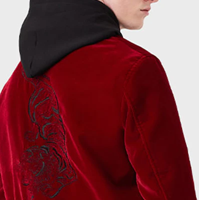 阿玛尼 撞色拉链夹克 红色 3L1BG9-1NAJZ-0370 Sizing 阿玛尼 撞色拉链夹克 红色 3L1BG9-1NAJZ-0370