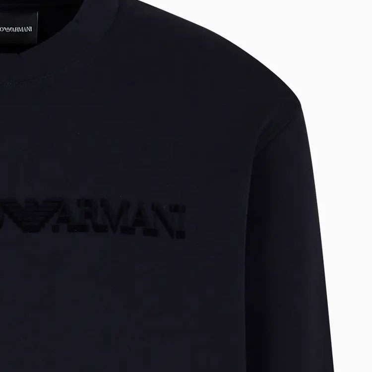 Details for Emporio Armani 圓領標誌長袖衛衣 6R1MG7-1JHSZ-09Q8