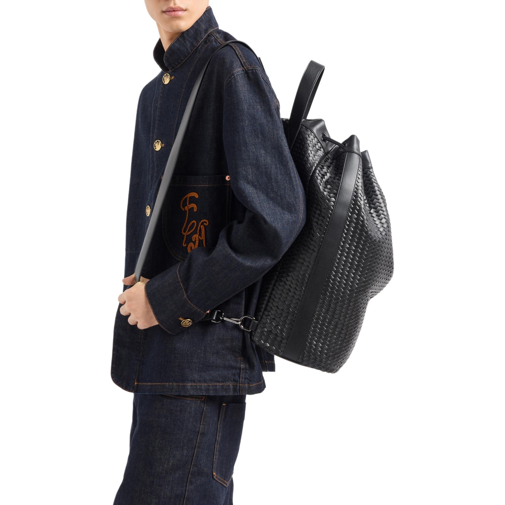 EMPORIO ARMANI  Denim Jacket with Embroidered Pattern - Blue 6D1G6S-1D5YZ-0941 圖 5