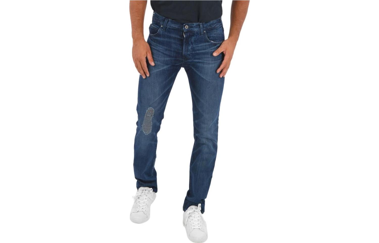 Order 엠포리오 아르마니 디스트레스드 버튼 워시 진. 6Z1J45-1D1DZ-0941