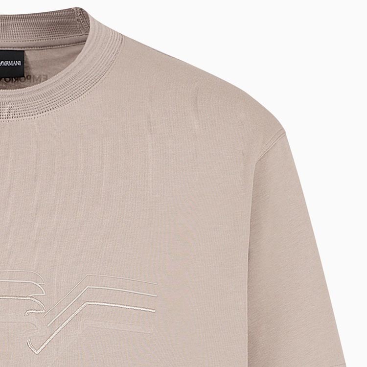 Purchase Emporio Armani 刺繡LOGO圓領短袖T恤 3D1T89-1JWZZ-0999