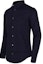 Shop EMPORIO ARMANI Essentials Blue Long Sleeve Shirt with Embroidered Logo. 8N1C09-1NI9Z-0934