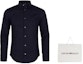 Purchase EMPORIO ARMANI Essentials Blue Long Sleeve Shirt with Embroidered Logo. 8N1C09-1NI9Z-0934