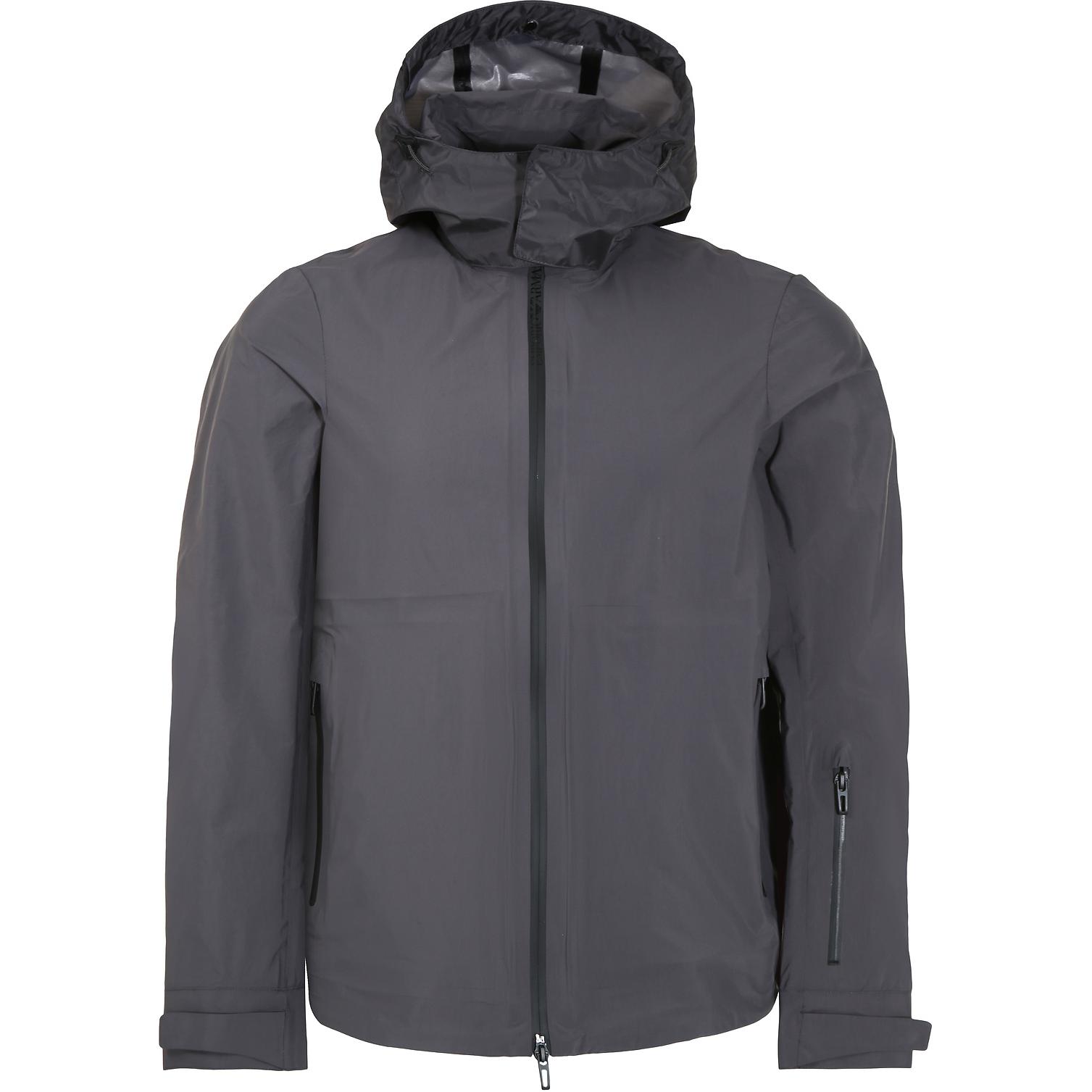 Emporio Armani  Fitted Hooded Zip Jacket Grey 3R1BT0-1NSXZ-0999 圖 2