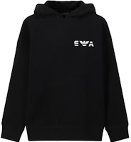 Emporio Armani Fleece Hoodie Black 3L1MCK-1JXDZ-0999 Emporio Armani Fleece Hoodie Black 3L1MCK-1JXDZ-0999