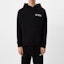 Shop Emporio Armani Fleece Hoodie Black 3L1MCK-1JXDZ-0999
