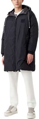 Emporio Armani Chaqueta Negra Reversible con Capucha FW22. 6L1L83-1NNBZ-09E6 Shop Emporio Armani Chaqueta Negra Reversible con Capucha FW22. 6L1L83-1NNBZ-09E6