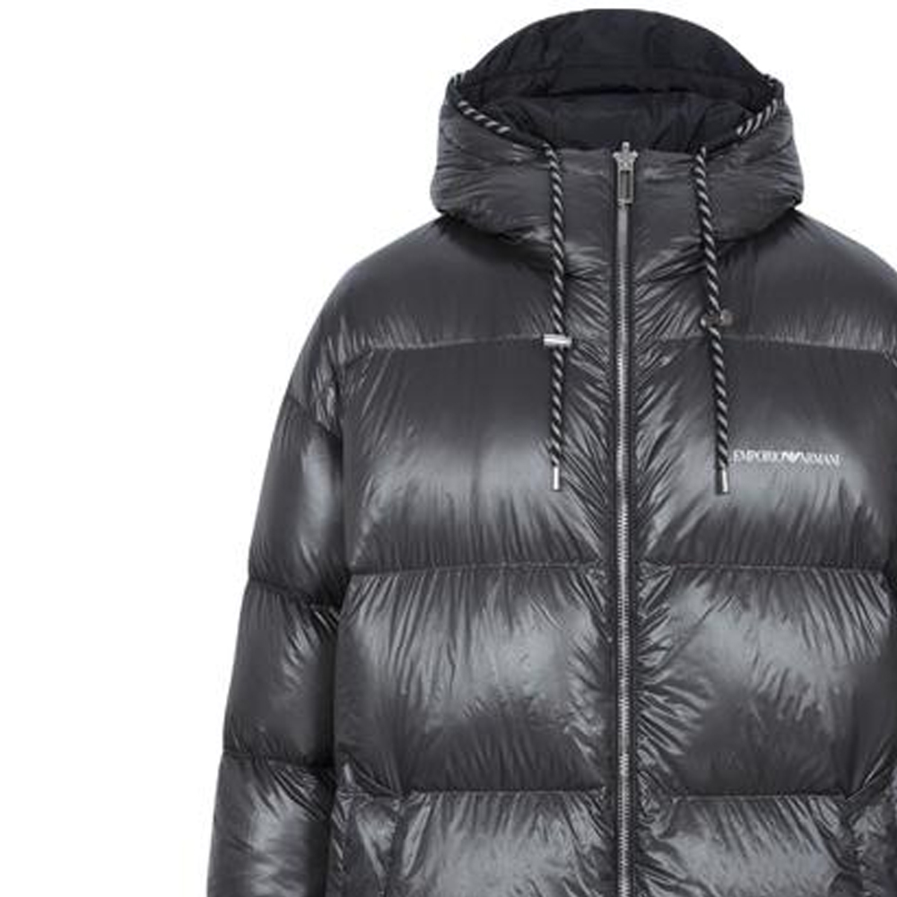 Purchase Emporio Armani Chaqueta Negra Reversible con Capucha FW22. 6L1L83-1NNBZ-09E6