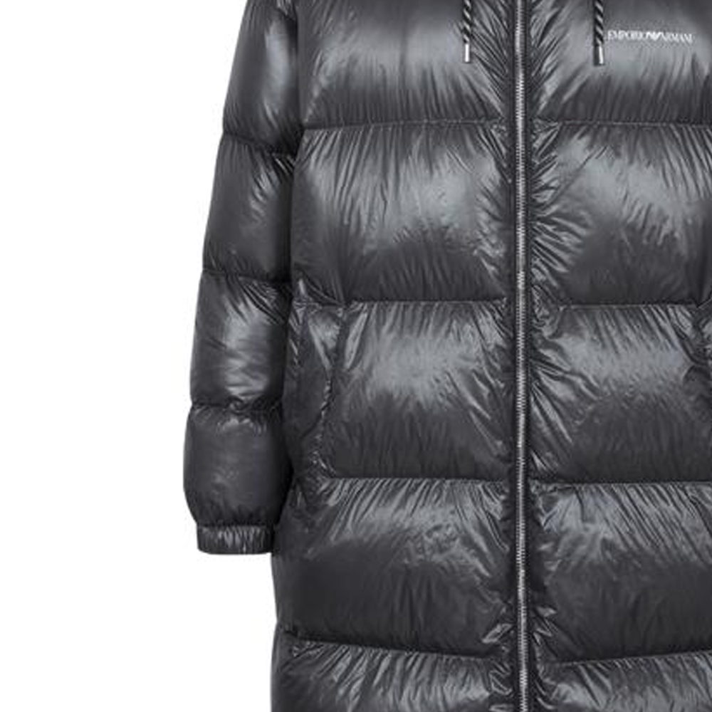 Details for Emporio Armani Chaqueta Negra Reversible con Capucha FW22. 6L1L83-1NNBZ-09E6