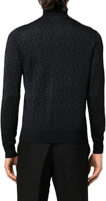 EMPORIO ARMANI FW22标志羊毛针织高领毛衣灰黑色 6L1MX4-1MUZZ-F926 Shop EMPORIO ARMANI FW22标志羊毛针织高领毛衣灰黑色 6L1MX4-1MUZZ-F926