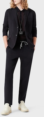 安普里奥·阿玛尼 FW22 海军蓝直筒针织抽绳休闲裤 8N1PD8-1JHSZ-0920 Shop 安普里奥·阿玛尼 FW22 海军蓝直筒针织抽绳休闲裤 8N1PD8-1JHSZ-0920