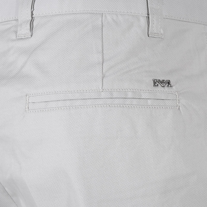 Sizing 엠포리오 아르마니 FW23 캐주얼 스트레이트 단추 반바지 라이트 그레이. 8N1PB3-1NK0Z-0611