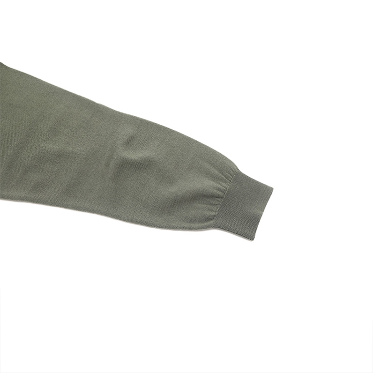 Sizing エンポリオアルマーニ FW23 グリーンクルーネックニットセーター. 6R1MX4-1MFVZ-F610