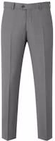 Purchase EMPORIO ARMANI FW23 Grey Solid Lapel Single-Breasted Suit Set D41VM1-D1537-631
