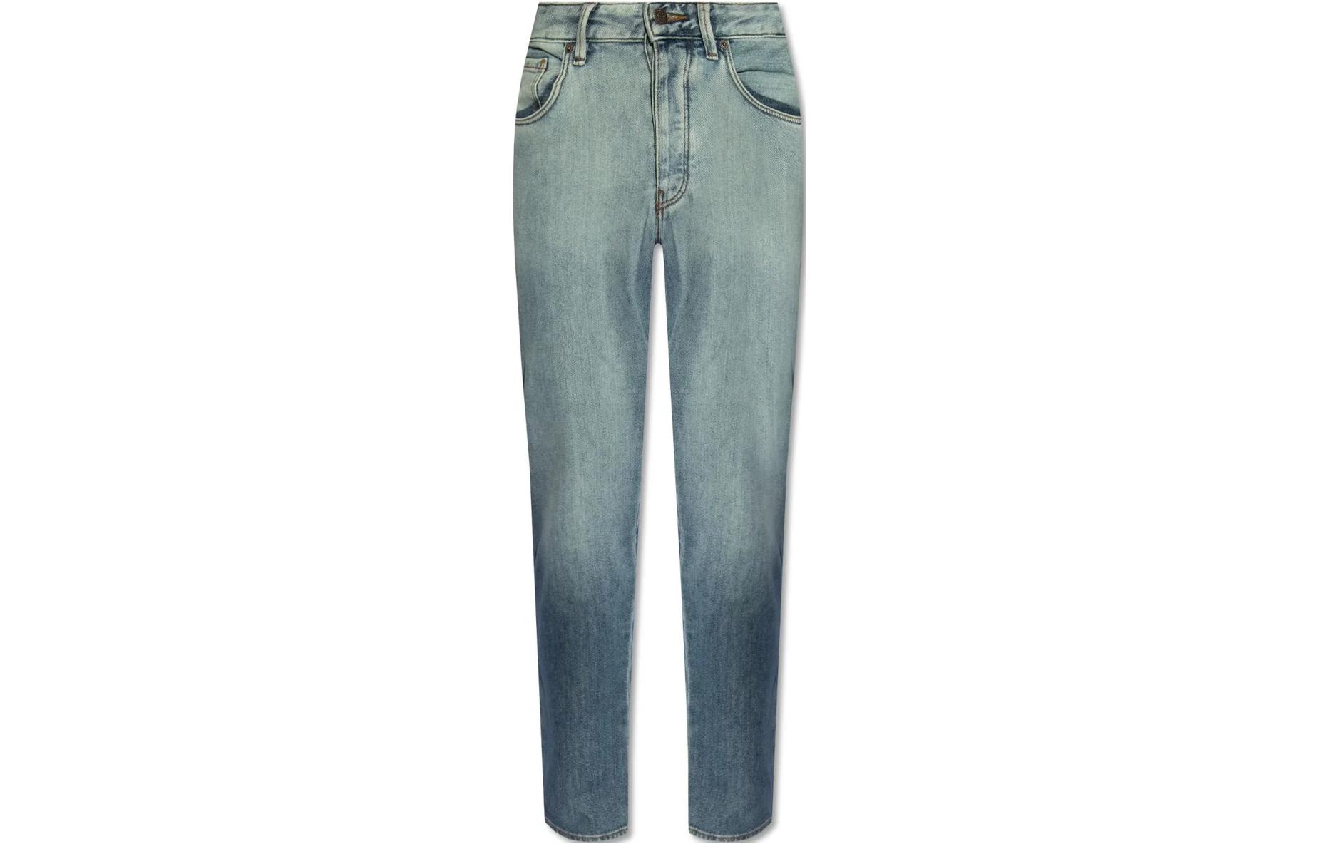 EMPORIO ARMANI  Gradient Mid-Rise Zipper Straight Jeans Blue 3D1J72-1DL8Z-0943 圖 2