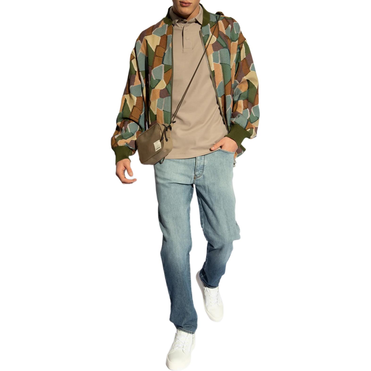 EMPORIO ARMANI  Gradient Mid-Rise Zipper Straight Jeans Blue 3D1J72-1DL8Z-0943 圖 3