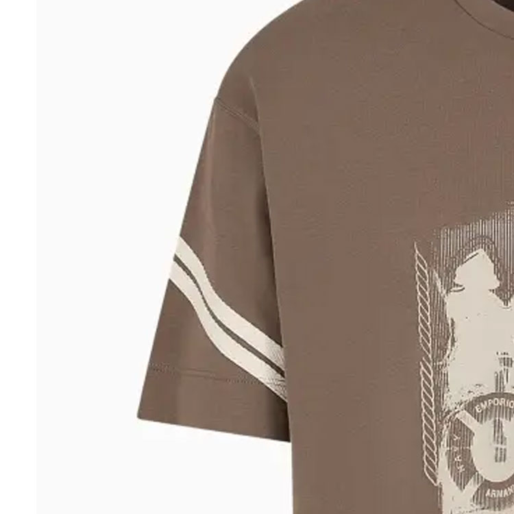 Emporio Armani  Graphic Print Crewneck Short Sleeve T-Shirt 6R1TA7-1JWZZ-04A4 圖 13