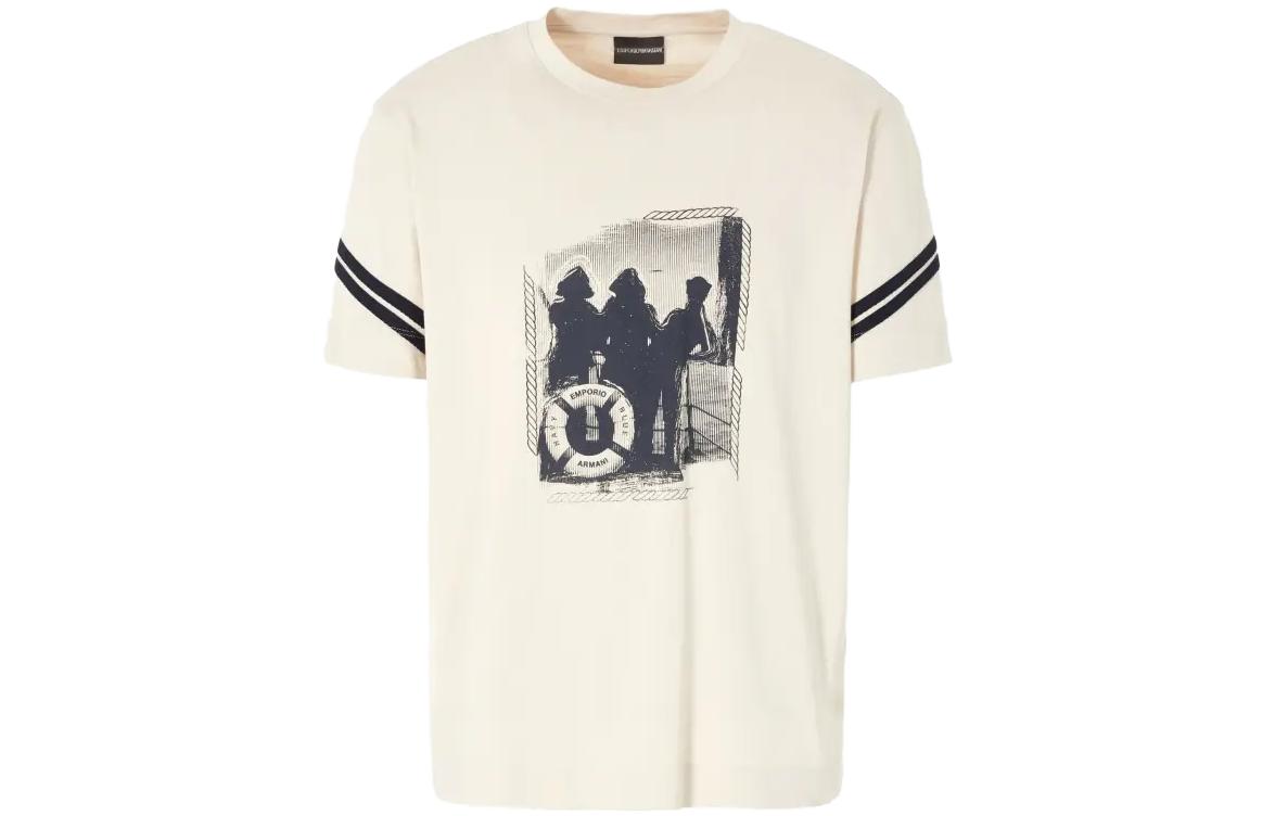 Emporio Armani  Graphic Print Crewneck Short Sleeve T-Shirt 6R1TA7-1JWZZ-04A4 圖 2