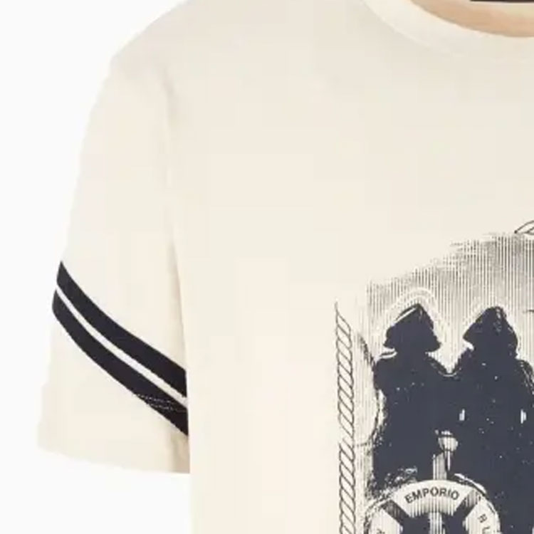 Emporio Armani  Graphic Print Crewneck Short Sleeve T-Shirt 6R1TA7-1JWZZ-04A4 圖 5