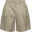 Buy EMPORIO ARMANI Green Casual Mid-Waist Loose Fit Shorts. H41PB3-E1086-544