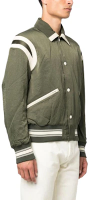 EMPORIO ARMANI 綠色刺繡Logo飛行夾克外套 6R1BZ2-1NZOZ-0514 Purchase EMPORIO ARMANI 綠色刺繡Logo飛行夾克外套 6R1BZ2-1NZOZ-0514