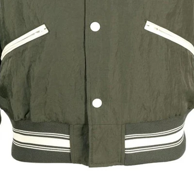 EMPORIO ARMANI 綠色刺繡Logo飛行夾克外套 6R1BZ2-1NZOZ-0514 Sizing EMPORIO ARMANI 綠色刺繡Logo飛行夾克外套 6R1BZ2-1NZOZ-0514