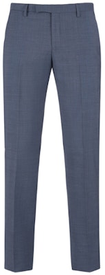 EMPORIO ARMANI Grey-Blue Mid-Rise Straight Suit Pants. D41P0M-01502-902 Buy EMPORIO ARMANI Grey-Blue Mid-Rise Straight Suit Pants. D41P0M-01502-902
