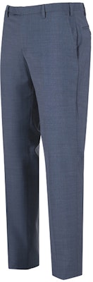 EMPORIO ARMANI Grey-Blue Mid-Rise Straight Suit Pants. D41P0M-01502-902 Shop EMPORIO ARMANI Grey-Blue Mid-Rise Straight Suit Pants. D41P0M-01502-902