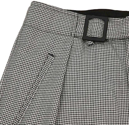 EMPORIO ARMANI 灰格纹羊毛直筒休闲长裤 91PWD0-91435-991 Shop EMPORIO ARMANI 灰格纹羊毛直筒休闲长裤 91PWD0-91435-991