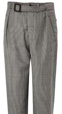 EMPORIO ARMANI 灰格纹羊毛直筒休闲长裤 91PWD0-91435-991 Details for EMPORIO ARMANI 灰格纹羊毛直筒休闲长裤 91PWD0-91435-991