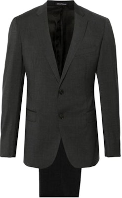 Emporio Armani Grey Single-Breasted Zip Long Sleeve Suit Set EM000478-TE10155-O8001 Order Emporio Armani Grey Single-Breasted Zip Long Sleeve Suit Set EM000478-TE10155-O8001