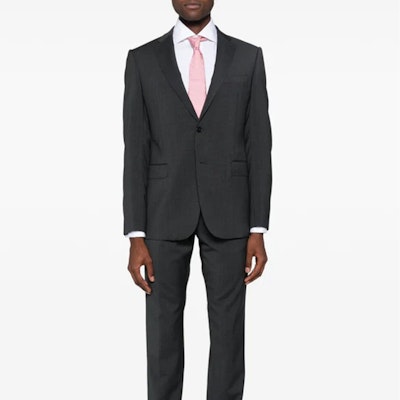 Emporio Armani Grey Single-Breasted Zip Long Sleeve Suit Set EM000478-TE10155-O8001 Lookbook Emporio Armani Grey Single-Breasted Zip Long Sleeve Suit Set EM000478-TE10155-O8001