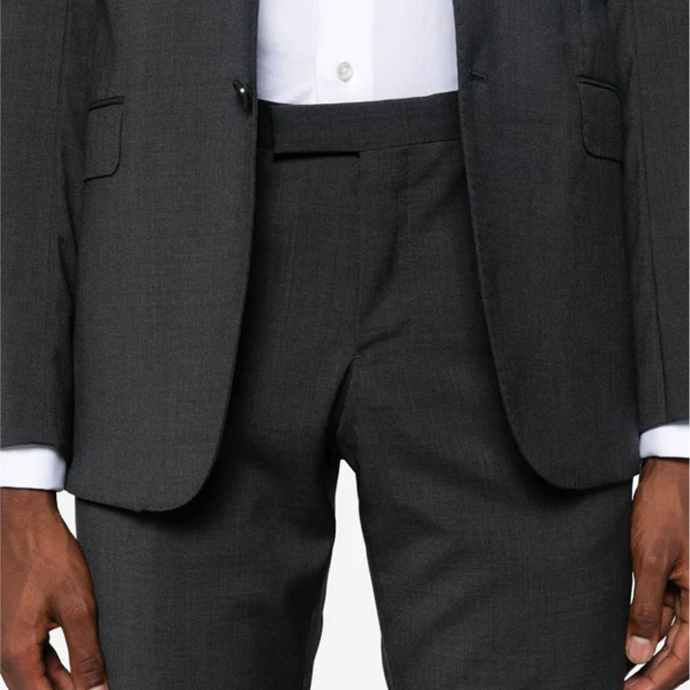 Details for Emporio Armani  Grey Single-Breasted Zip Long Sleeve Suit Set EM000478-TE10155-O8001
