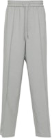 EMPORIO ARMANI Grey Slim Fit Patchwork Lace-Up Casual Pants 3D1PN4-1NFVZ-06G1 EMPORIO ARMANI Grey Slim Fit Patchwork Lace-Up Casual Pants 3D1PN4-1NFVZ-06G1