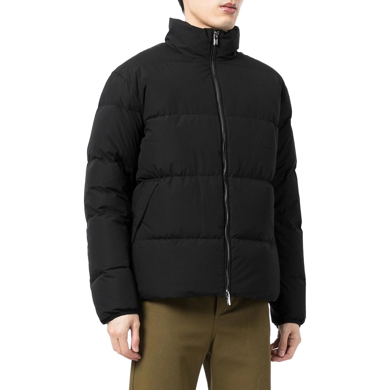 Purchase Chaqueta Negra Emporio Armani Plumón de Manga Larga con Cremallera y Cuello Alto. 8N1BQ3-1NLRZ-0999