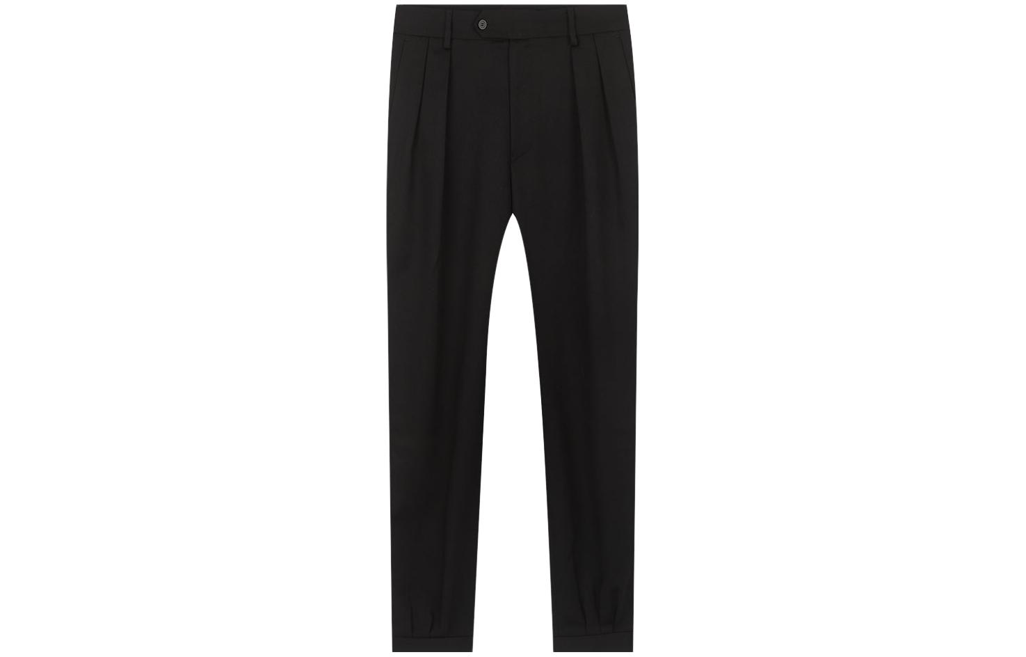 Order Emporio Armani 高腰修身休闲裤 - 黑色 41P35041089999