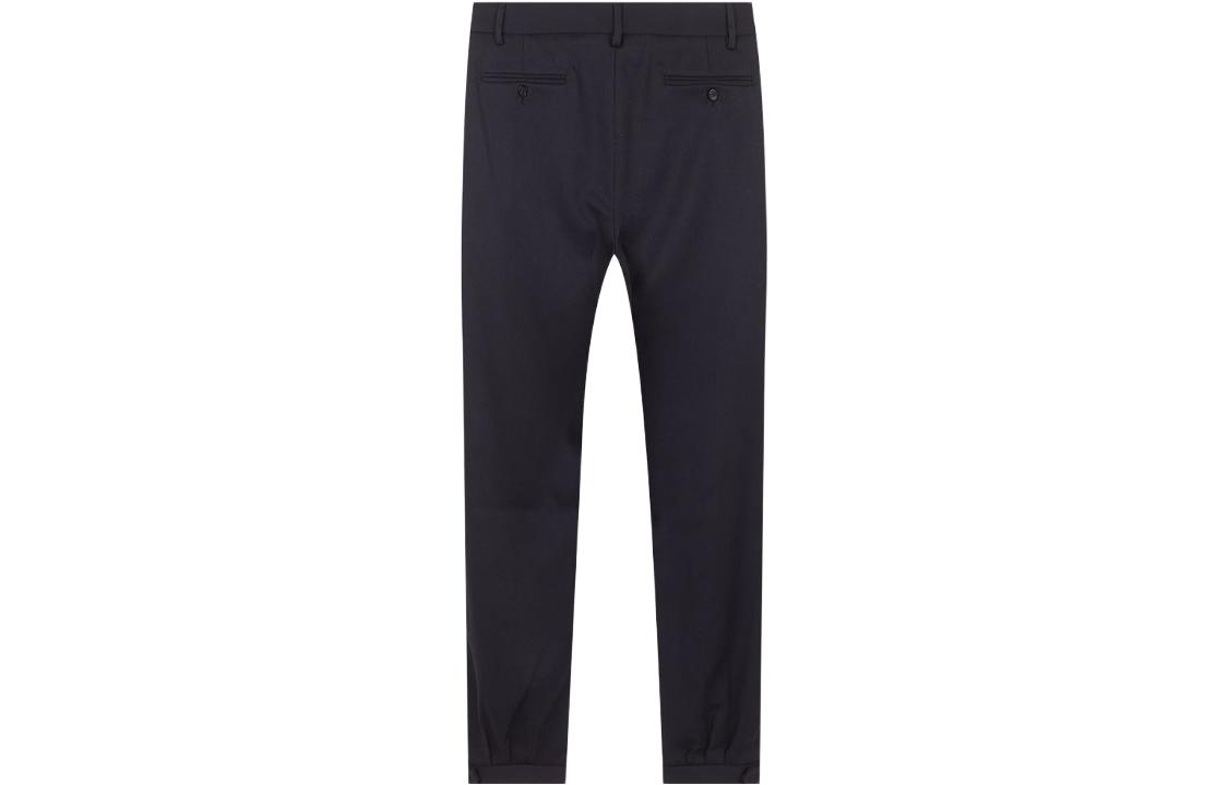 Lookbook Emporio Armani 高腰修身休闲裤 - 黑色 41P35041089999