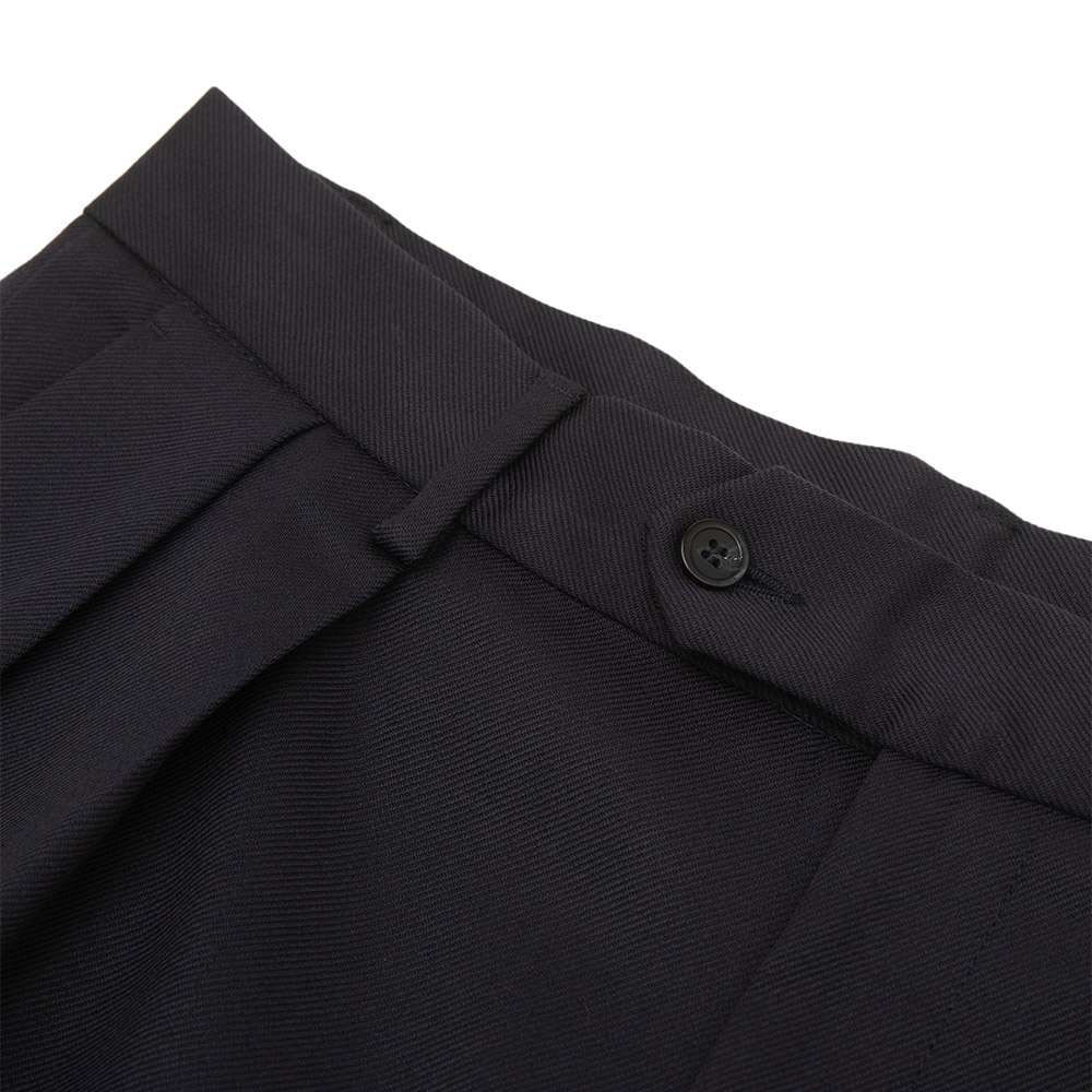 Shop Emporio Armani 高腰修身休闲裤 - 黑色 41P35041089999