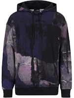 Emporio Armani Hoodie Black Full Watercolor Print Long Sleeve 6K1M6V-1JU2Z1-F9A1 Emporio Armani Hoodie Black Full Watercolor Print Long Sleeve 6K1M6V-1JU2Z1-F9A1
