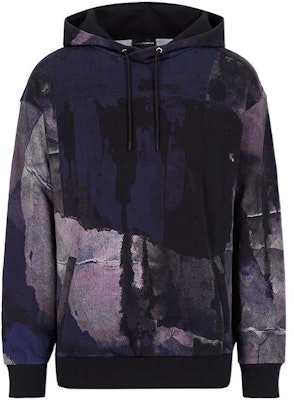 Emporio Armani Hoodie Black Full Watercolor Print Long Sleeve 6K1M6V-1JU2Z1-F9A1 Order Emporio Armani Hoodie Black Full Watercolor Print Long Sleeve 6K1M6V-1JU2Z1-F9A1